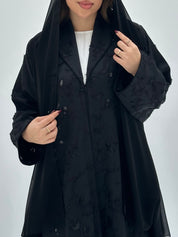 C 1723 Black Abaya