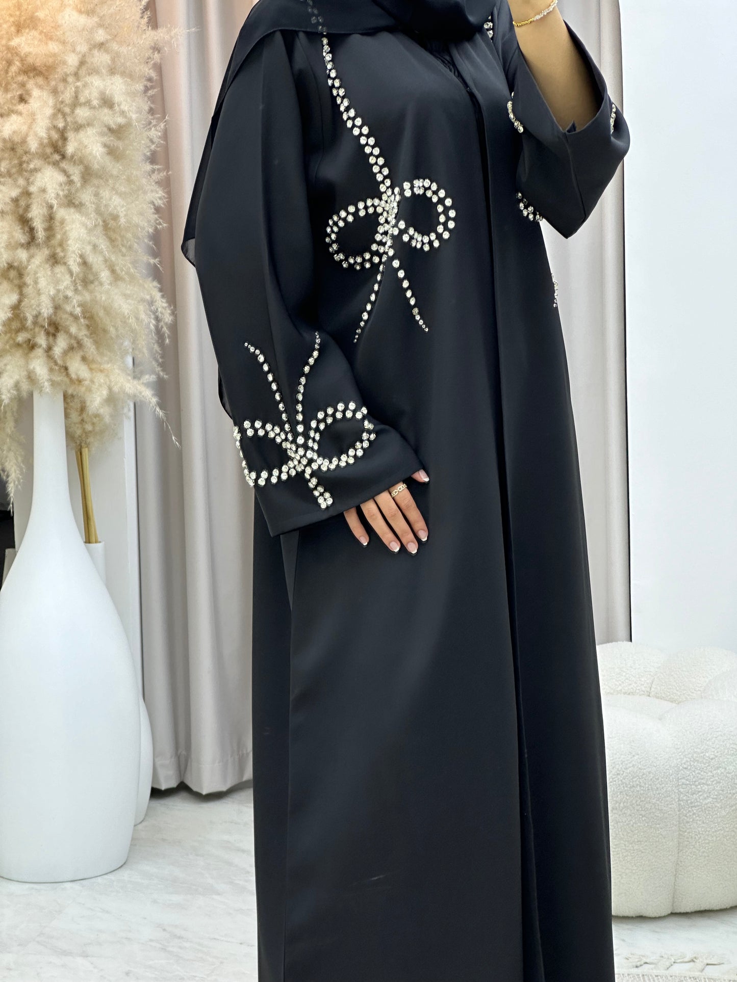 C 0310 Black Abaya