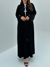 C 1731 Black Abaya