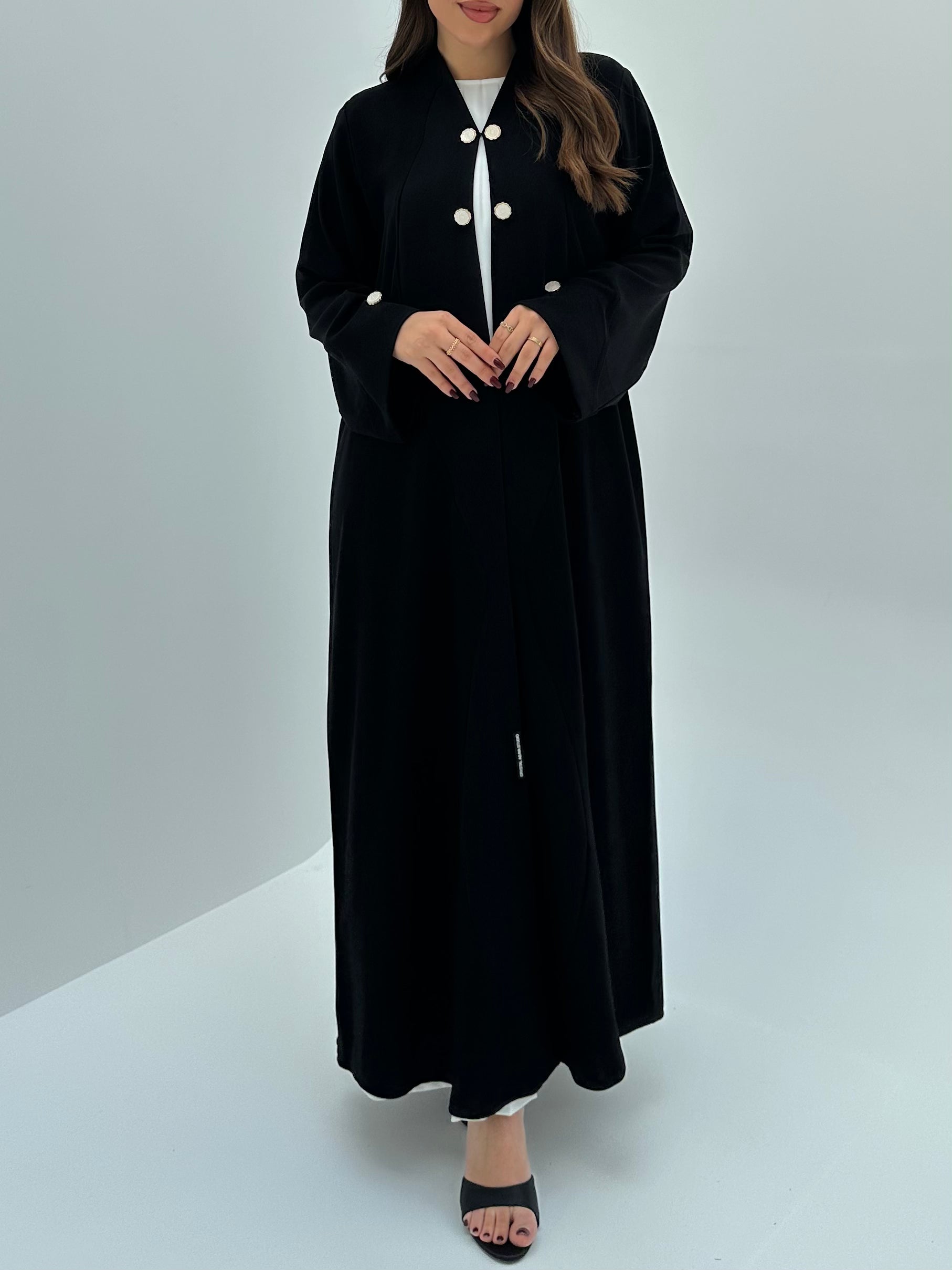 C 1731 Black Abaya