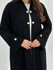 C 1731 Black Abaya