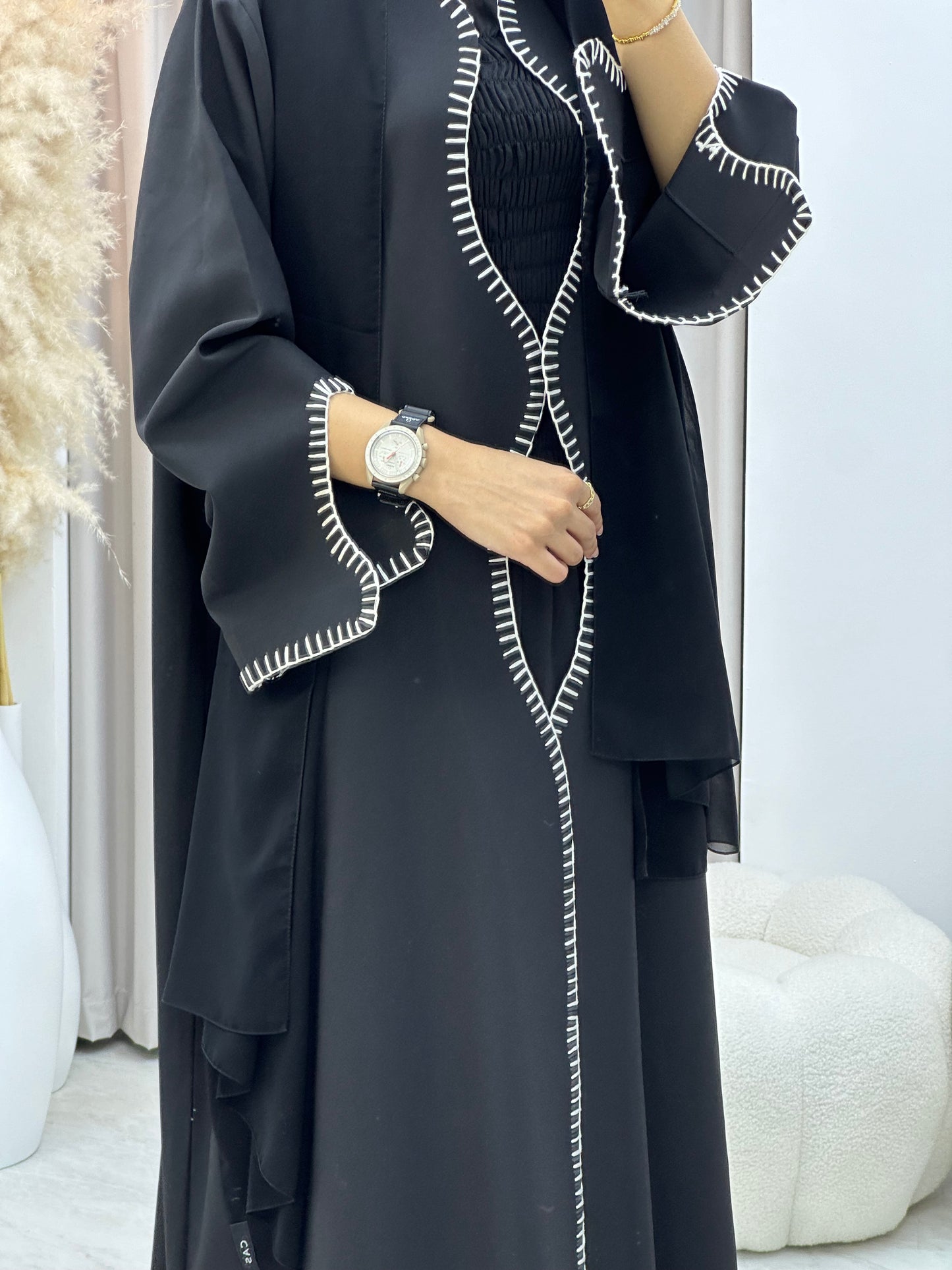 C 0311 Black Abaya