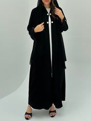 C 1731 Black Abaya