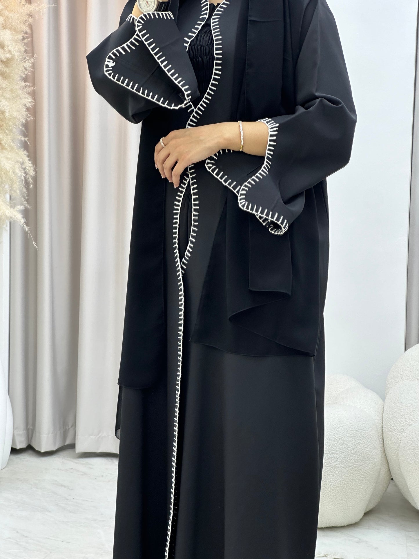 C 0311 Black Abaya