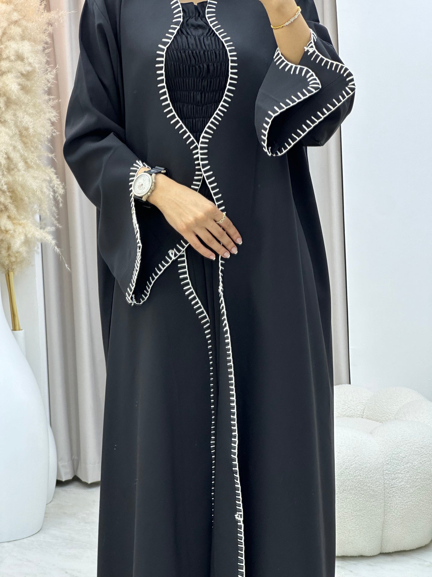 C 0311 Black Abaya