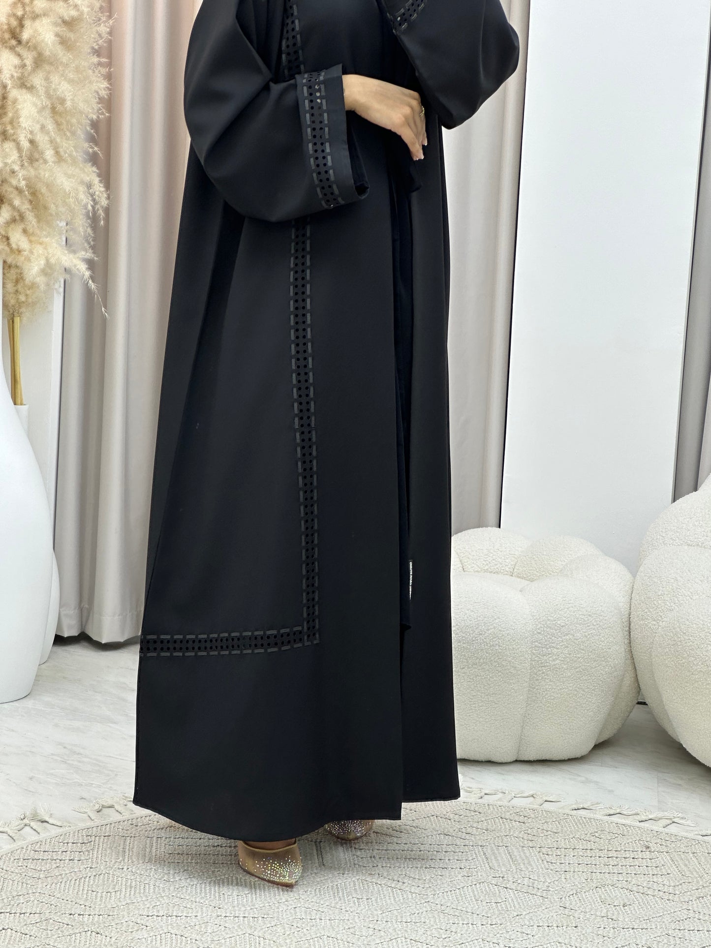 C 0313 Black Abaya