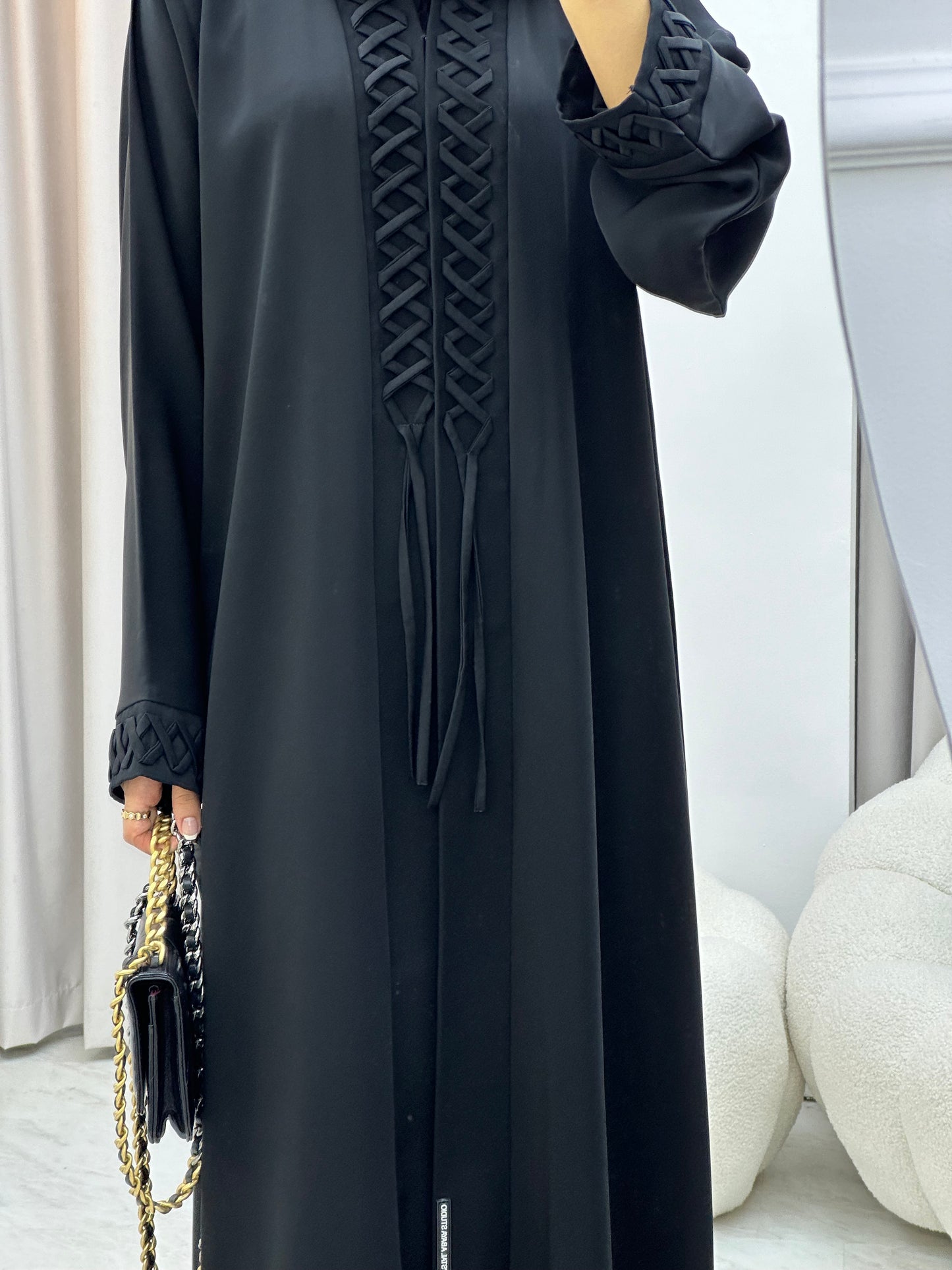 C 0315 Black Abaya