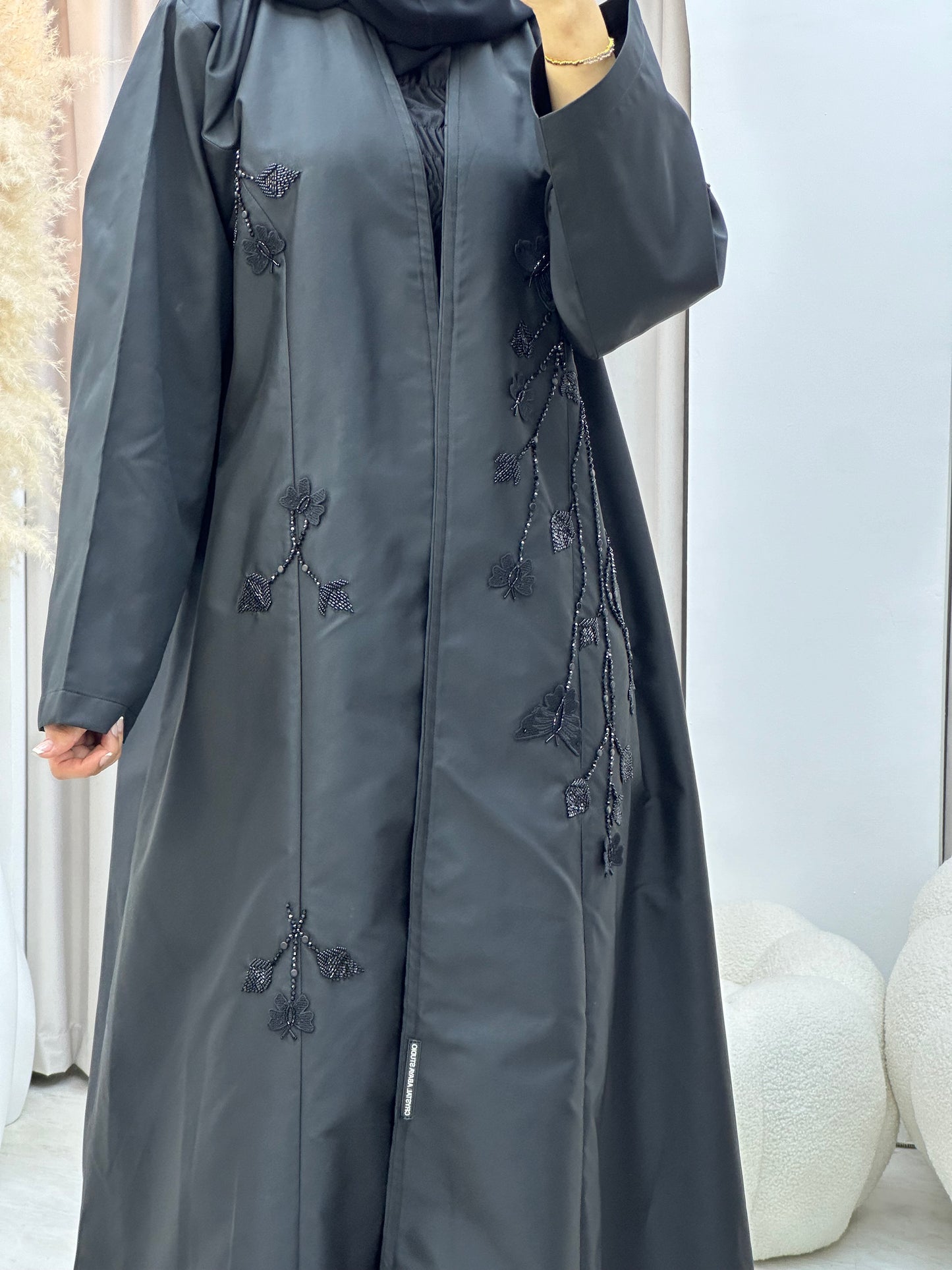 C 0316 Black Abaya