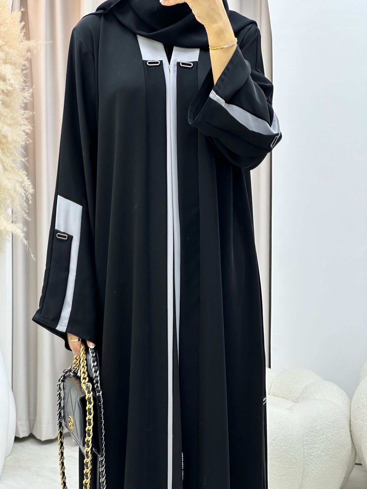 C 0317 Black Abaya