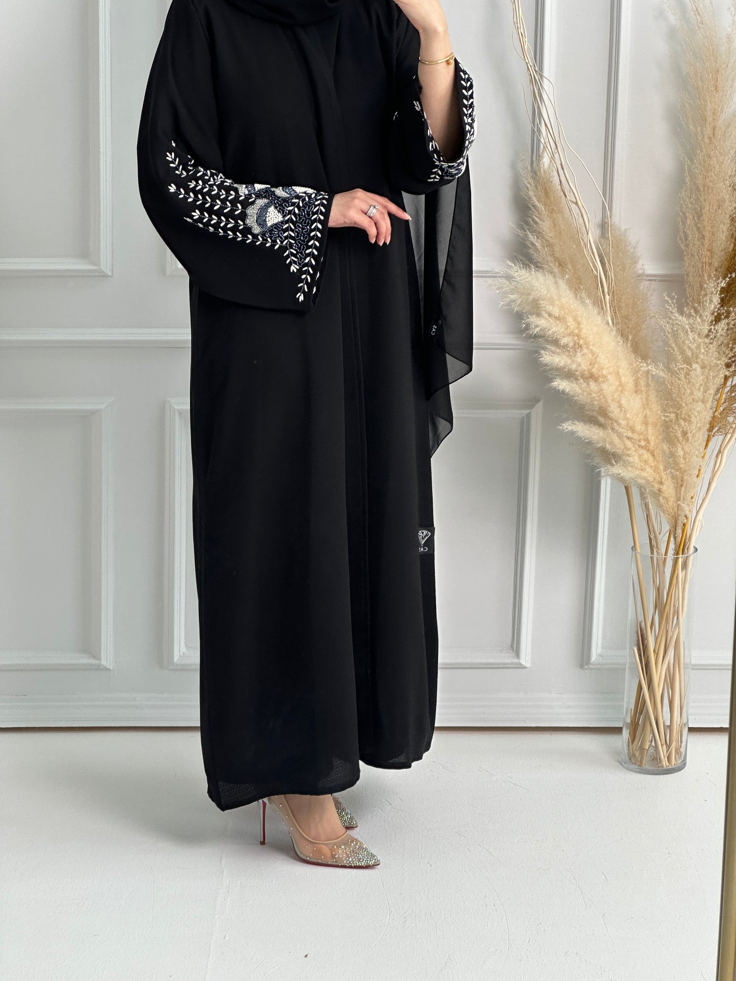 C-Black-Crepe-Evening-Abaya-Set-61