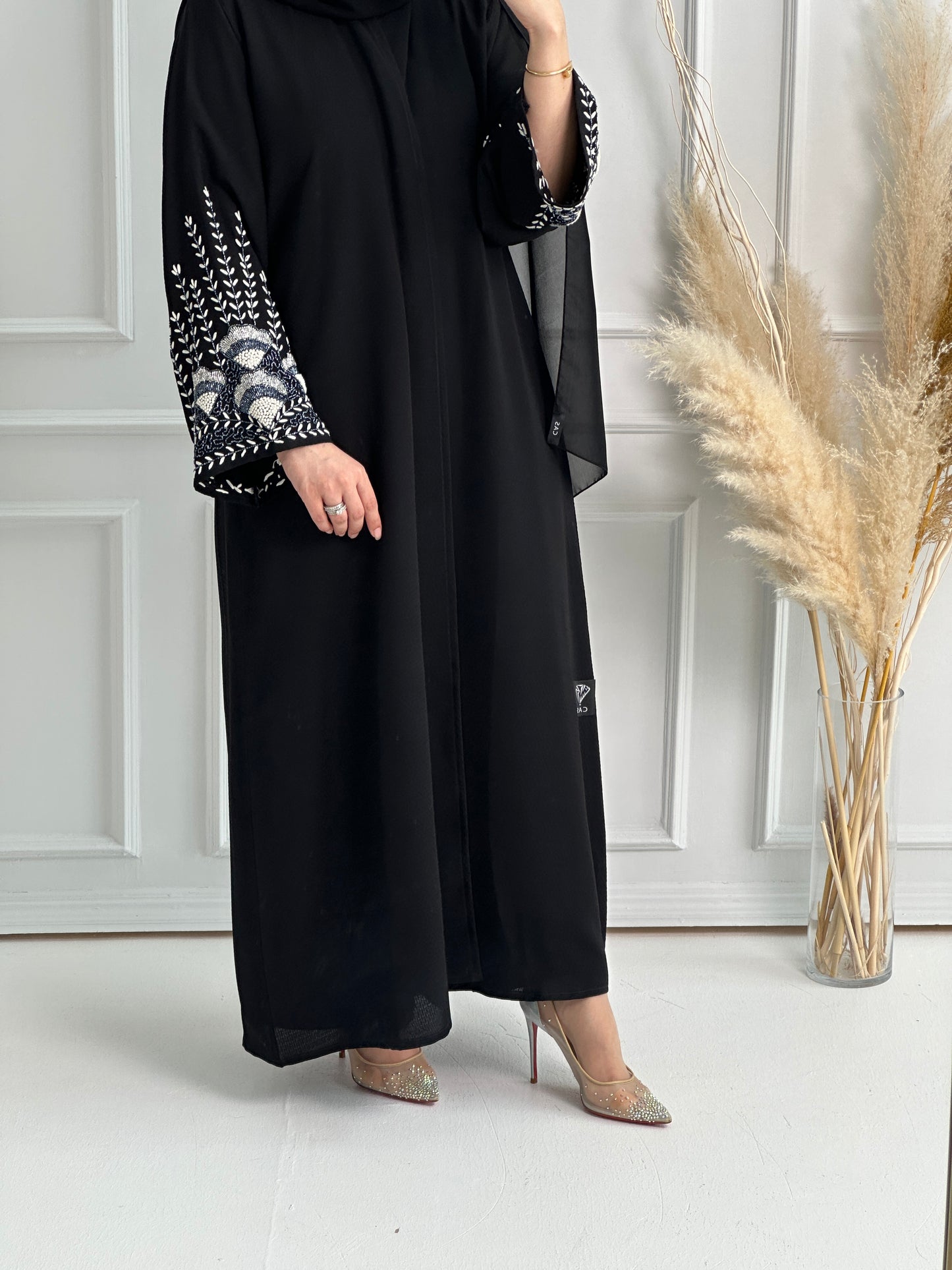 C-Black-Crepe-Evening-Abaya-Set-61