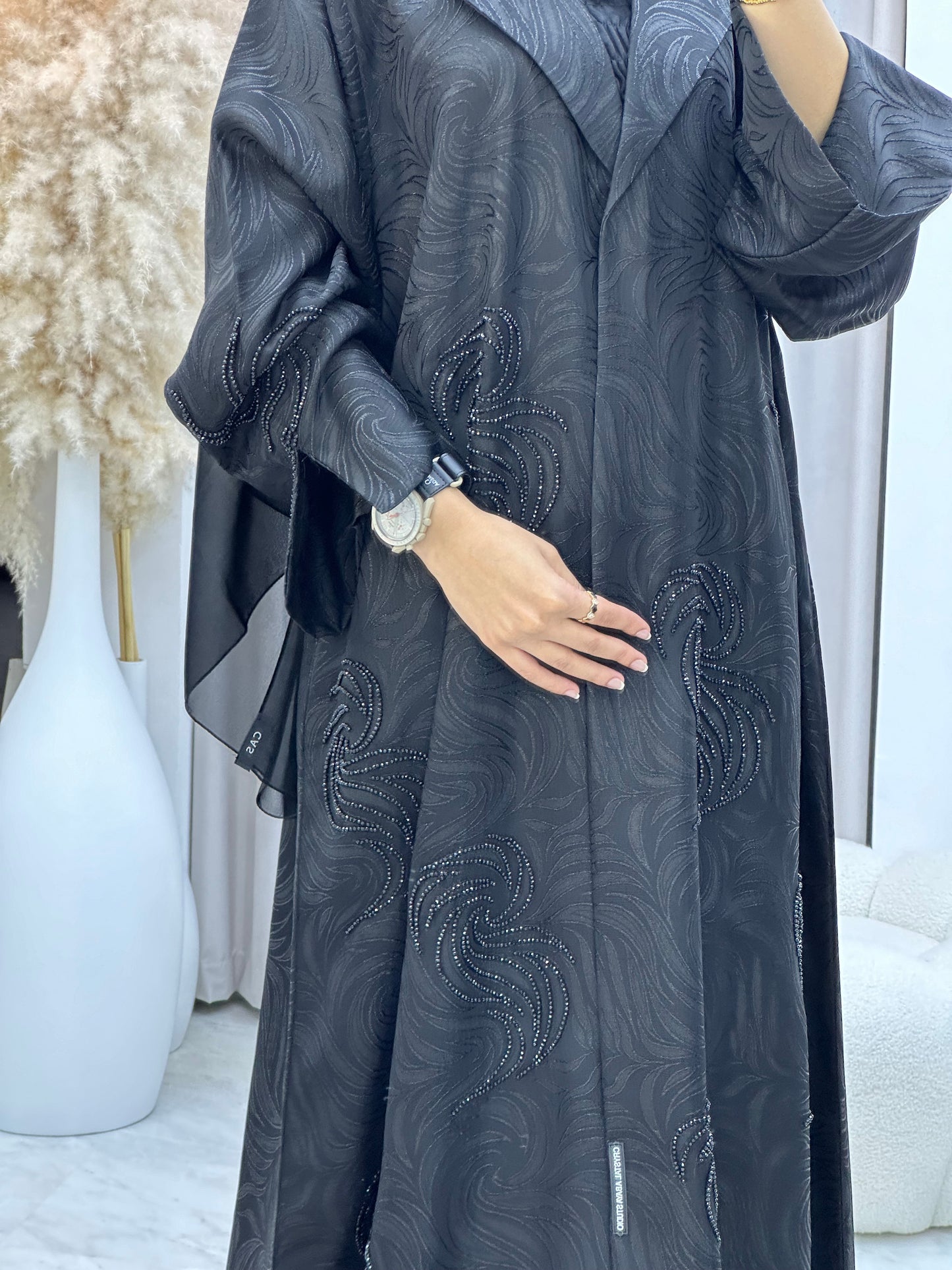 C 0322 Black Abaya