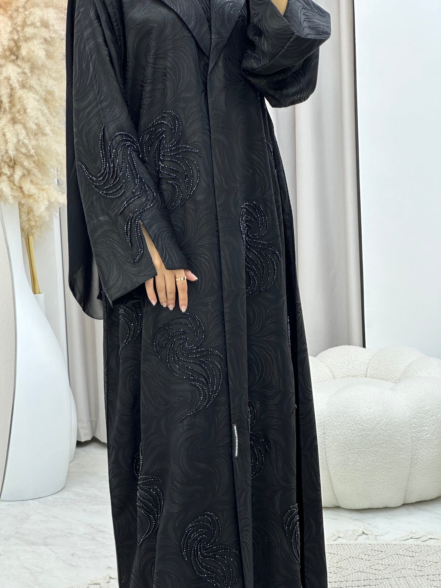 C 0322 Black Abaya