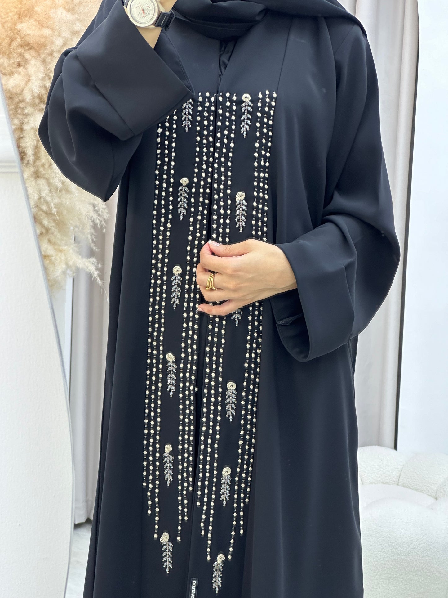 C 0323 Black Abaya