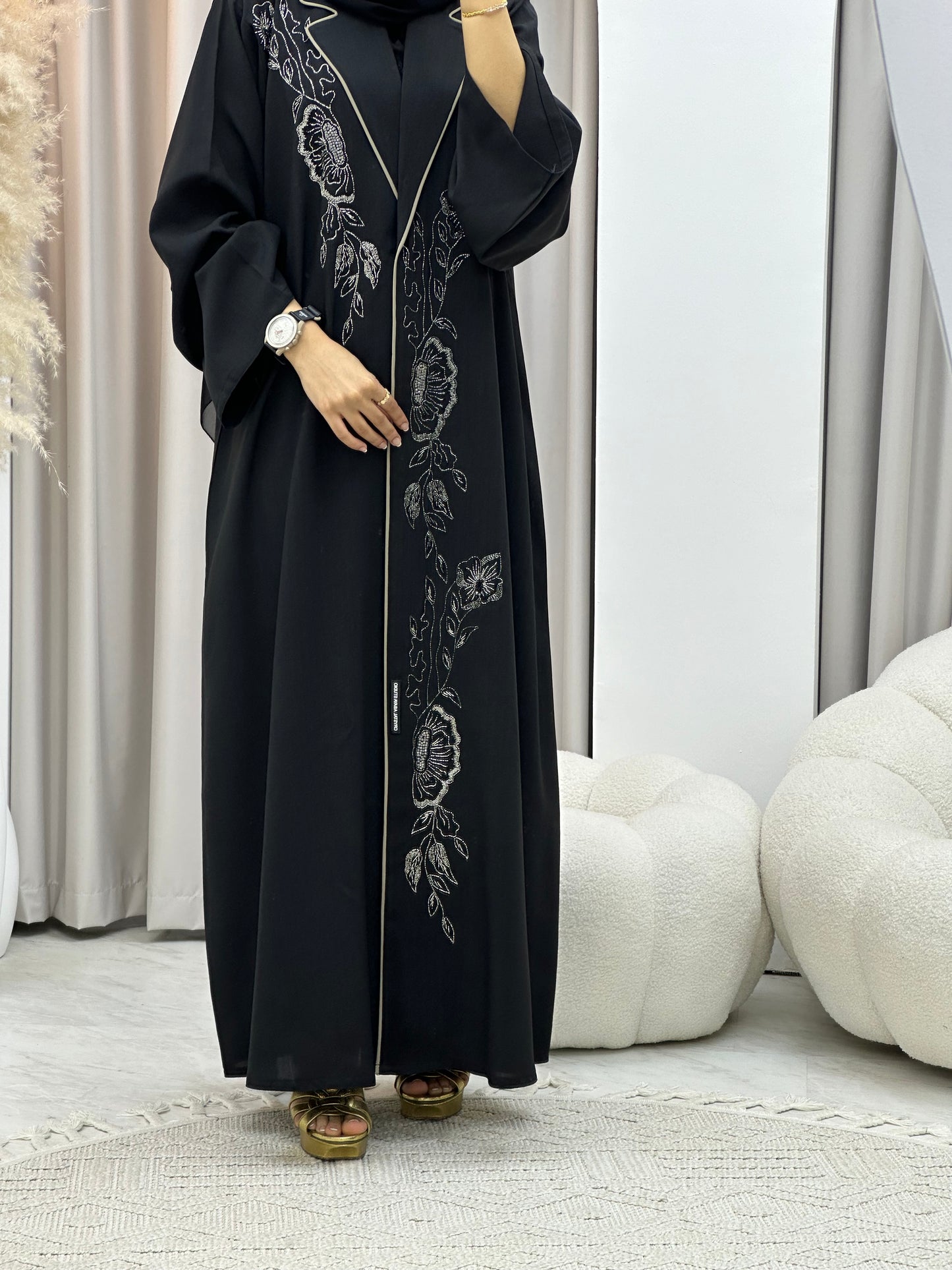 C 0324 Black Abaya