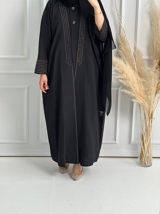 C-Black-Linen-Evening-Abaya-Set-59