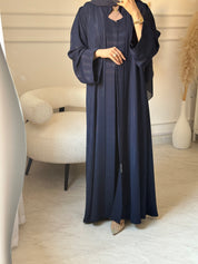 C 1516 Navy Blue Abaya