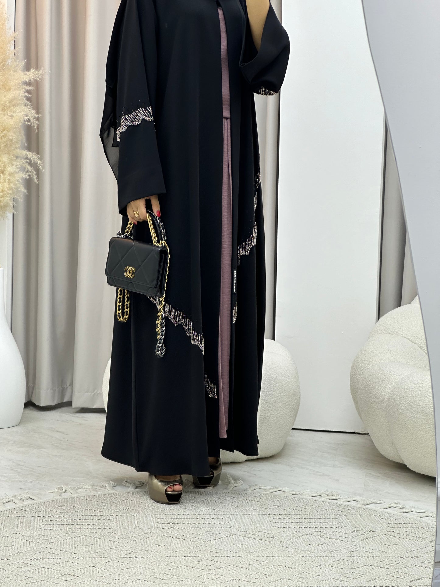 C 0327 Black Abaya