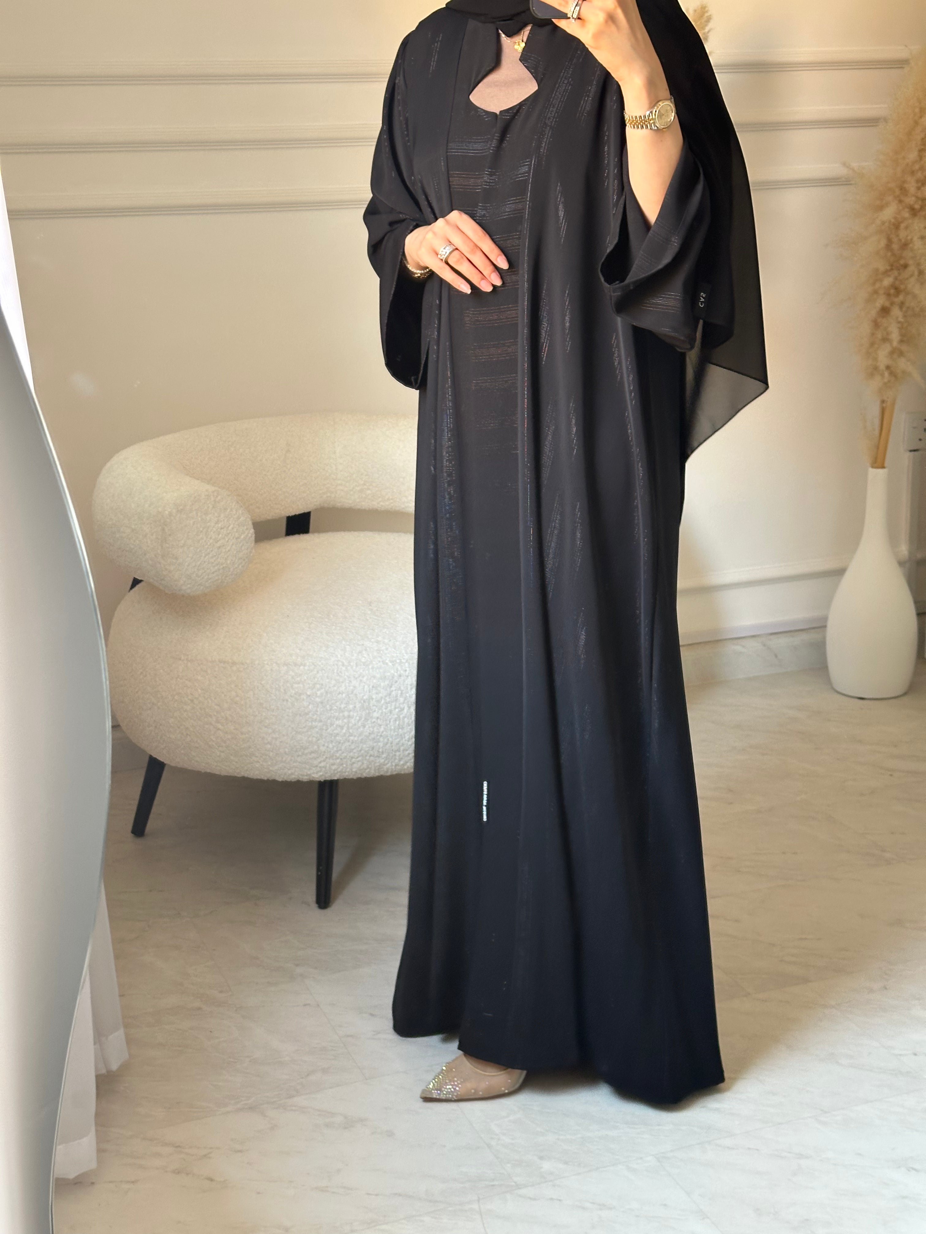 C 1520 Black Abaya