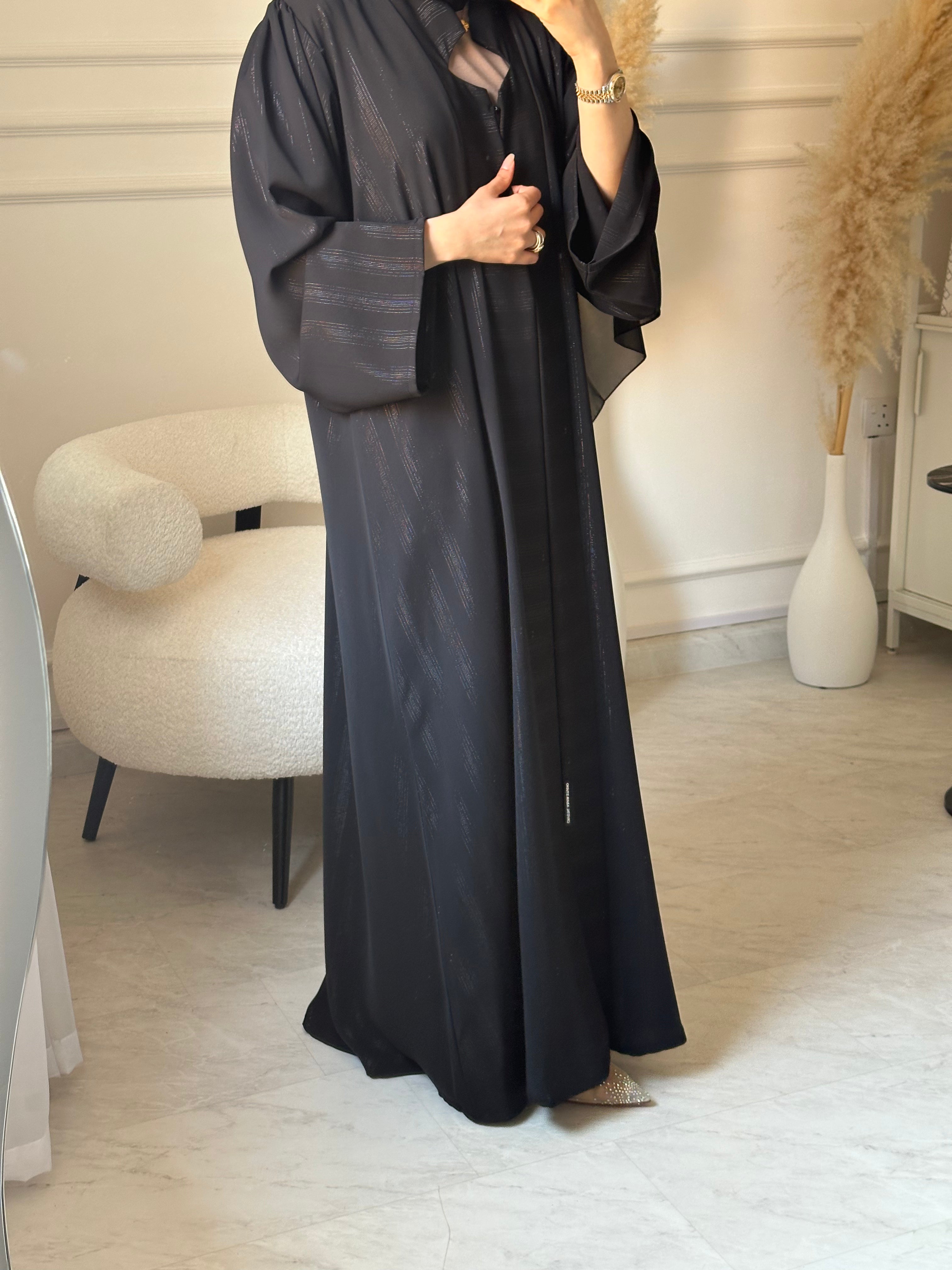 C 1520 Black Abaya