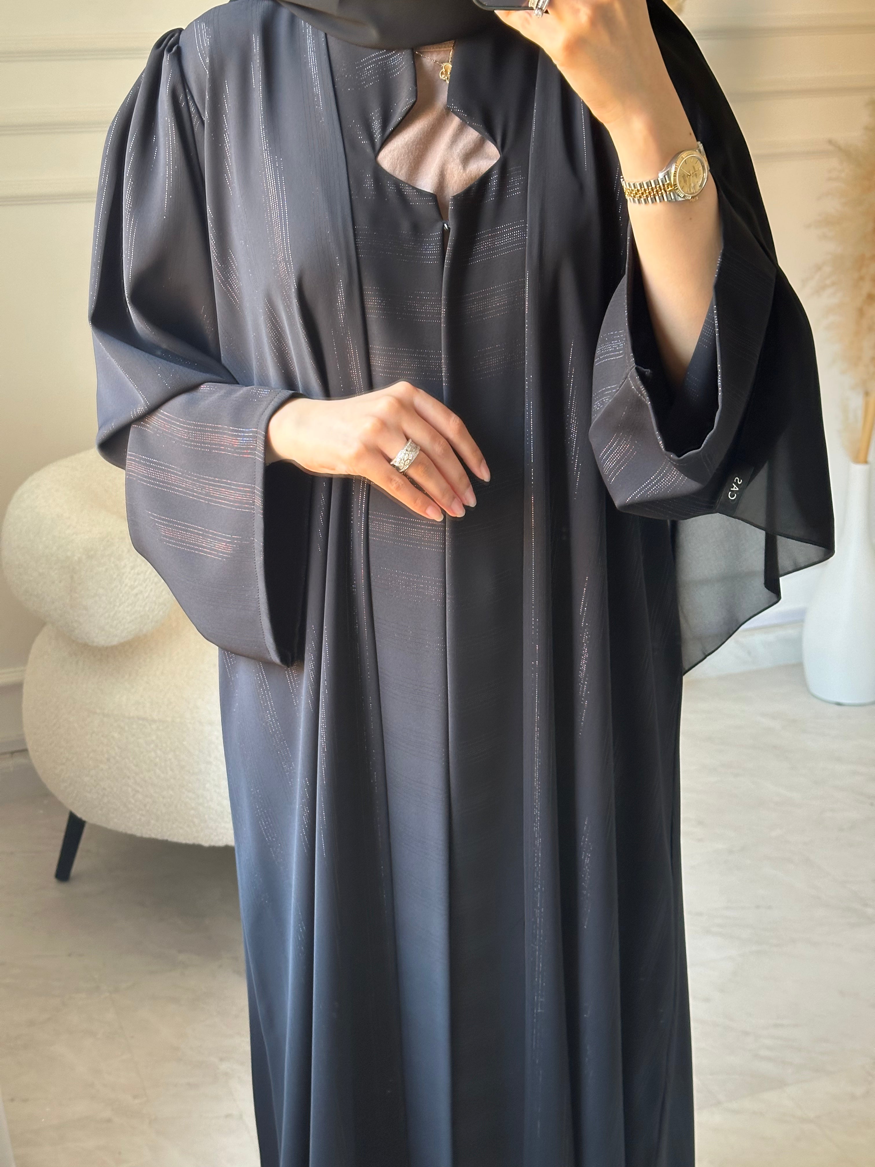 C 1520 Black Abaya