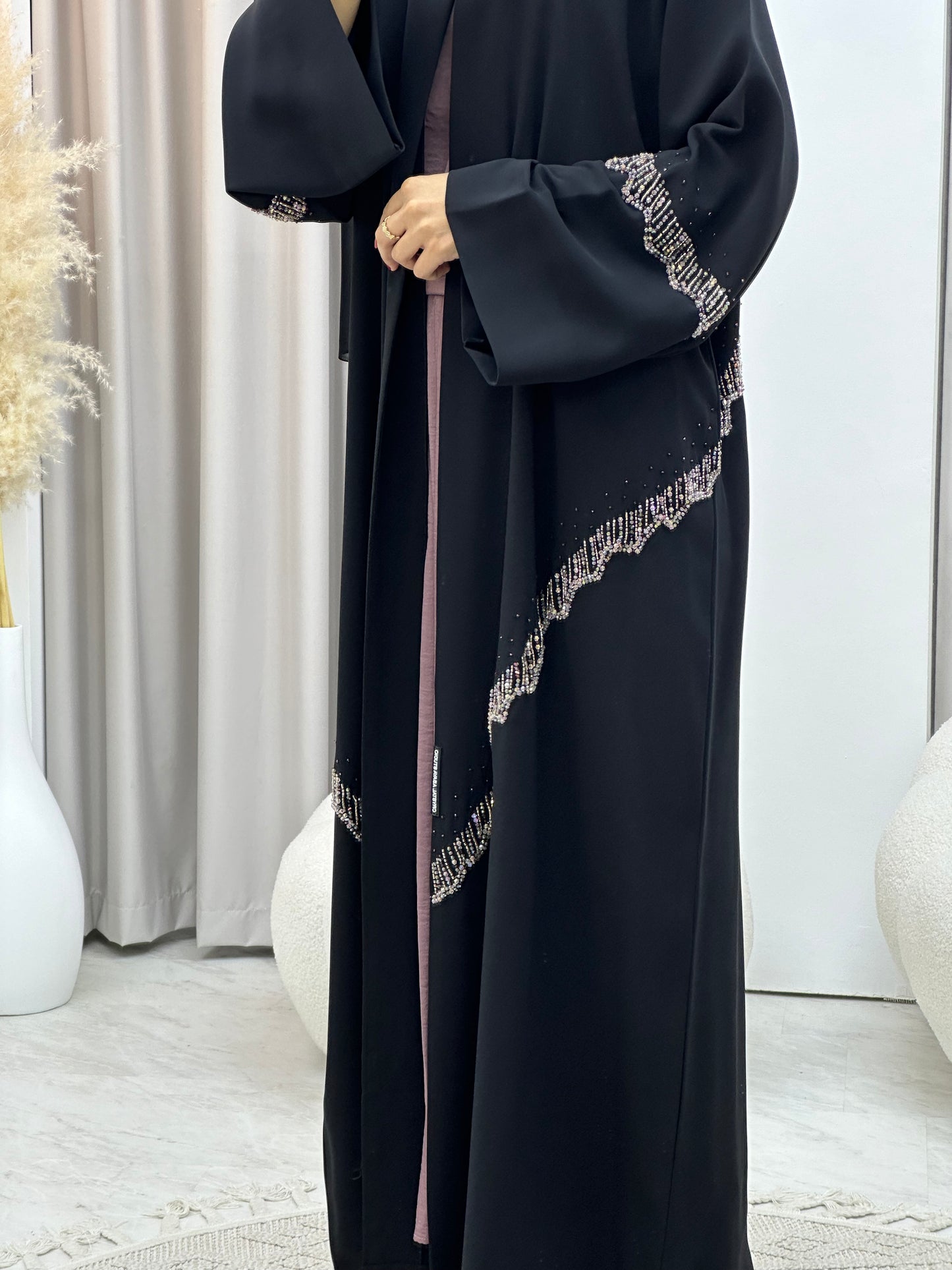 C 0327 Black Abaya