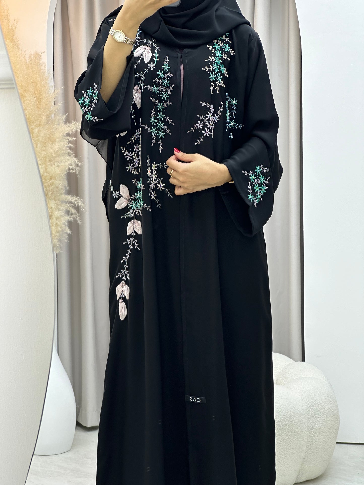 C 0326 Black Abaya