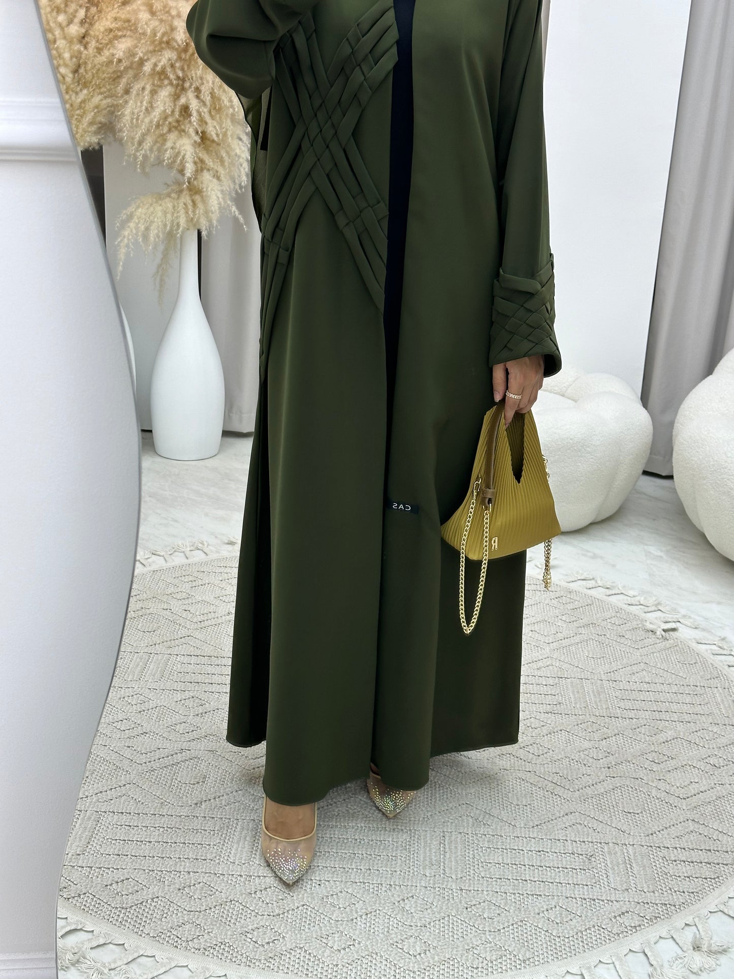 C 0143 Green Abaya