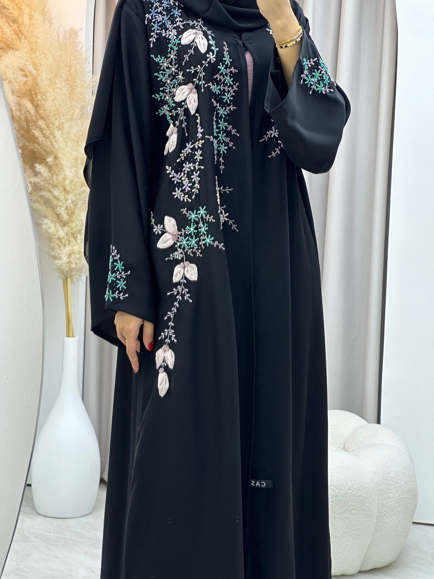 C 0326 Black Abaya