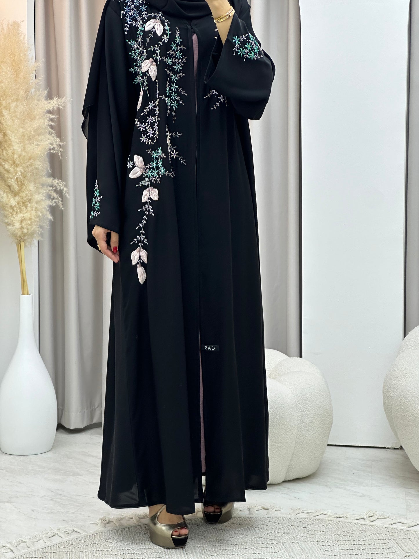 C 0326 Black Abaya