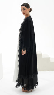 C 1123 Black Abaya
