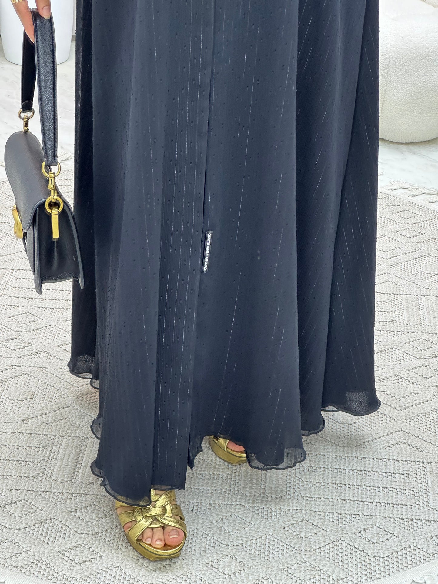 C 0150 Black Abaya