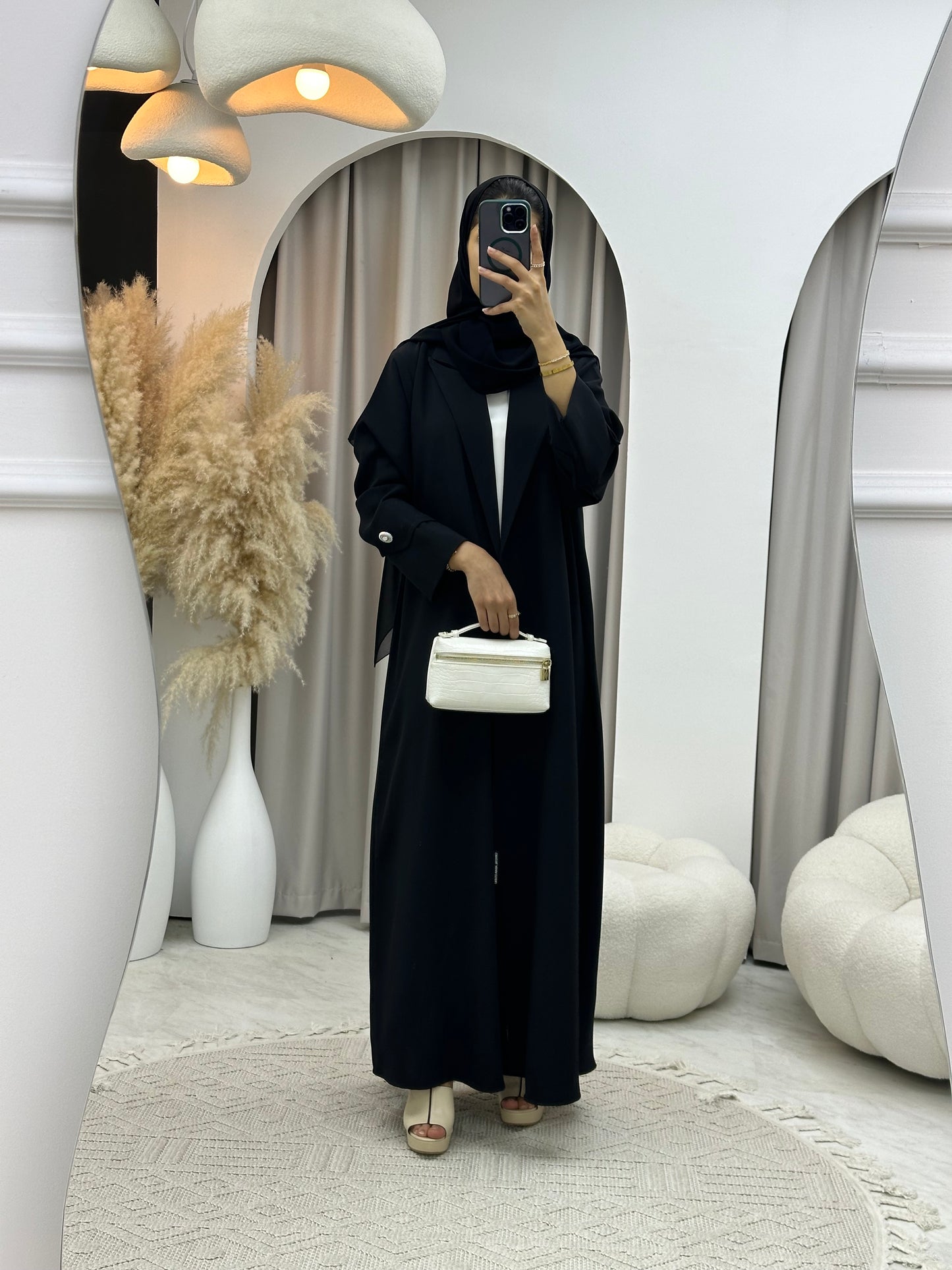 C 0157 Black Abaya