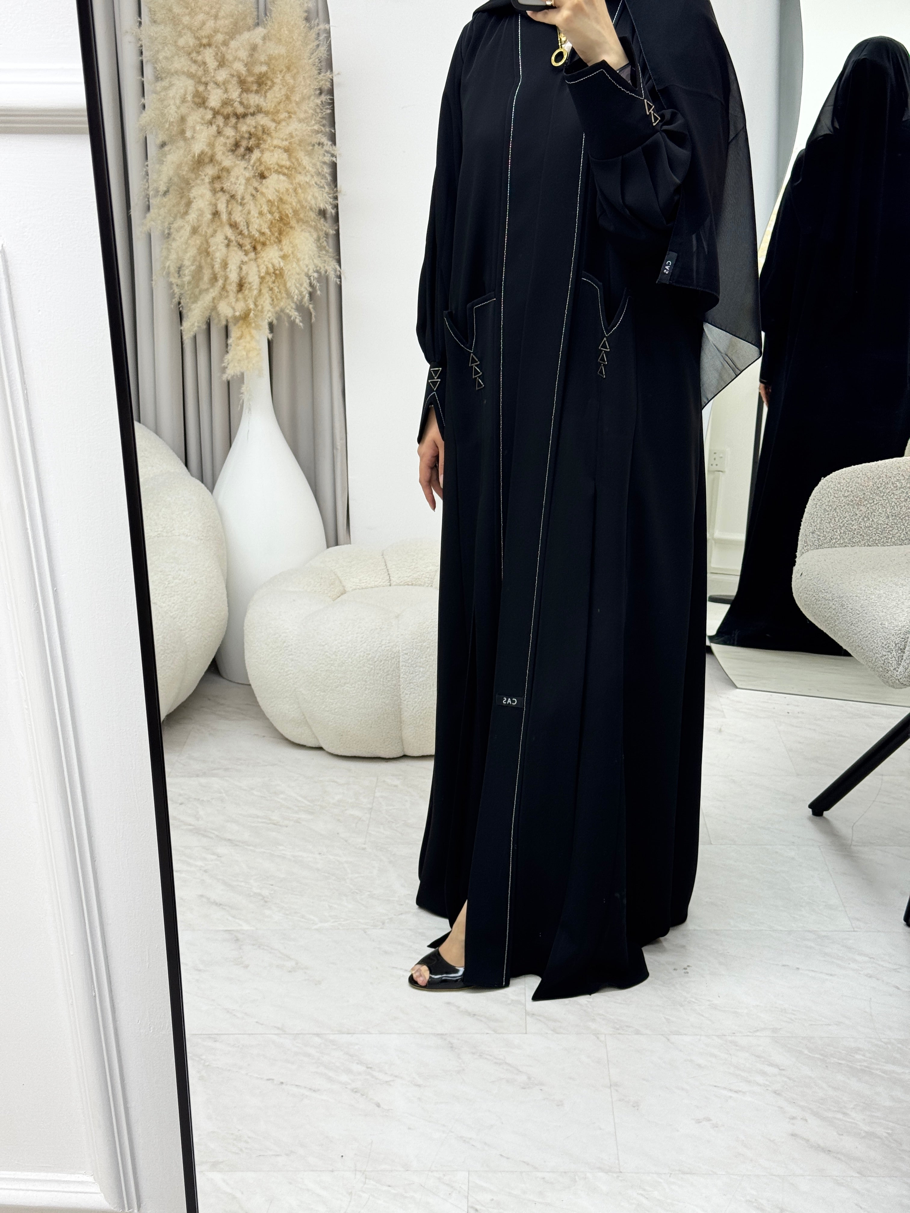 C 1335 Black Abaya