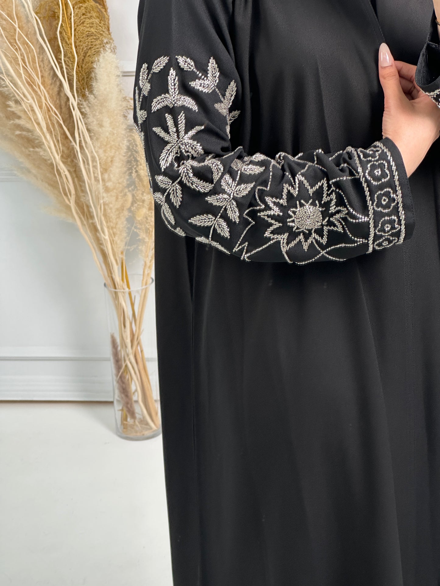 C-Black-Crepe-Evening-Abaya-Set-63