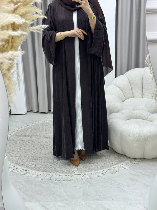 C RTW Turkish Ramadan Brown Abaya