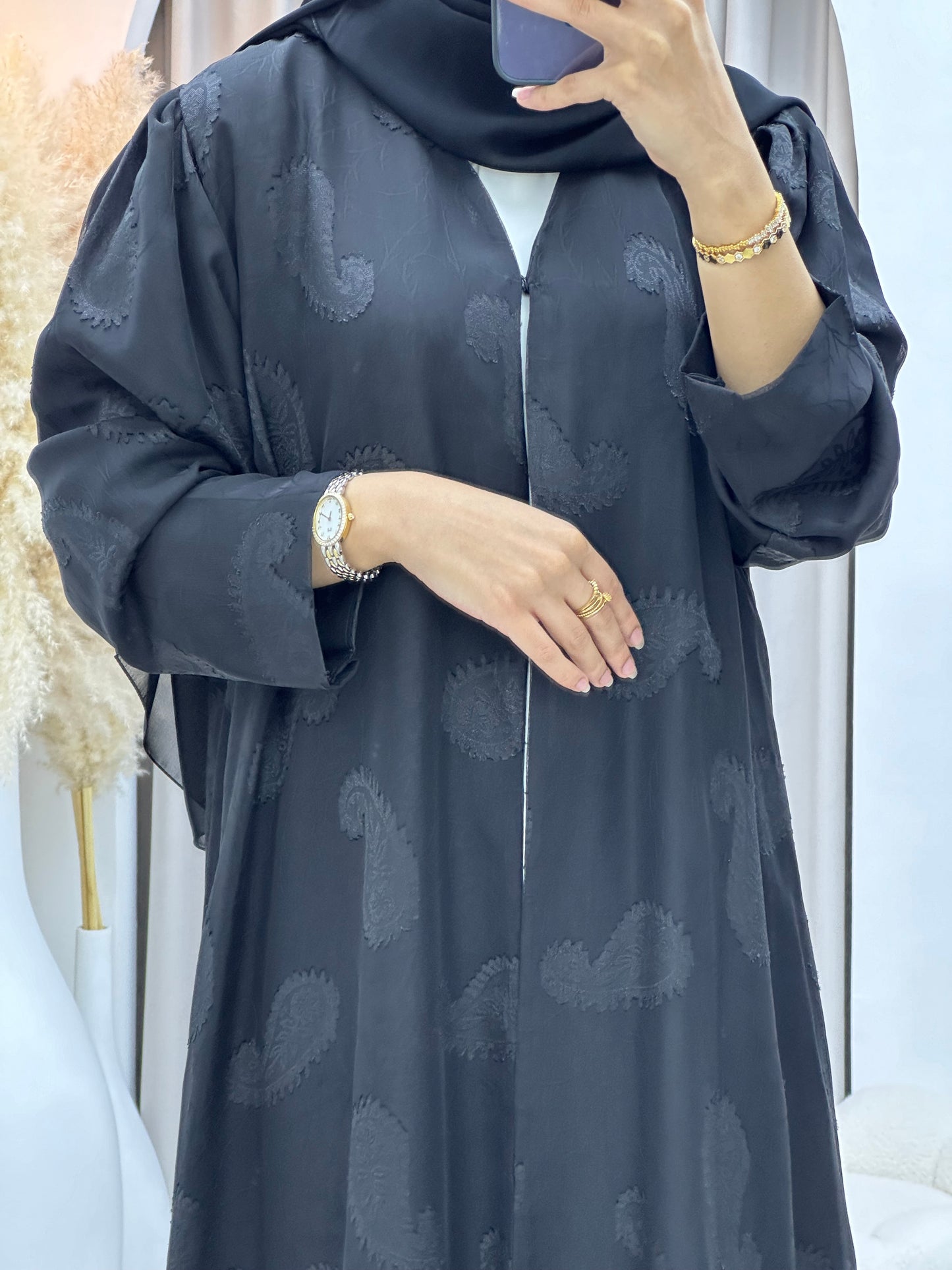 C 0330 Black Abaya