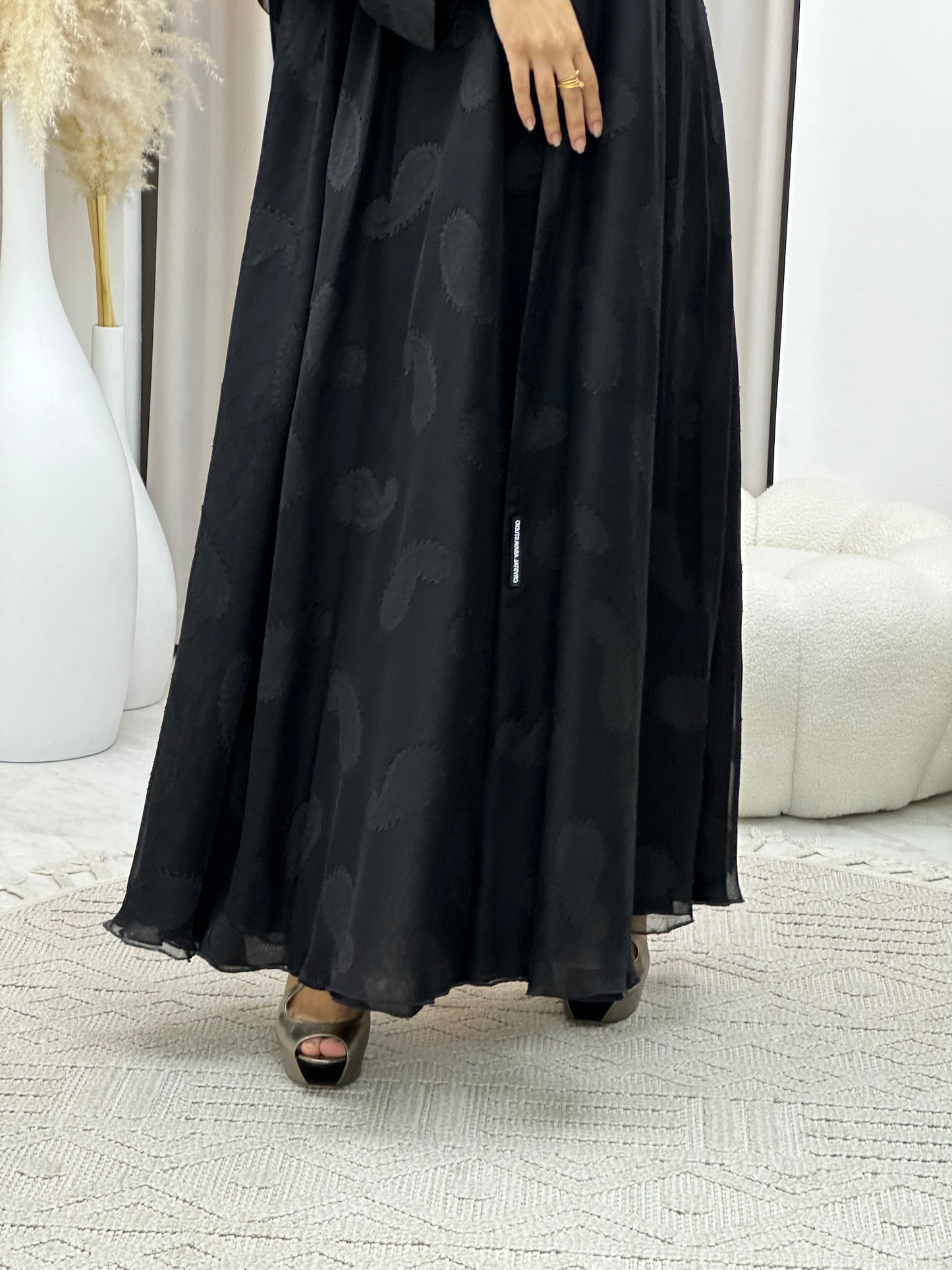 C 0330 Black Abaya