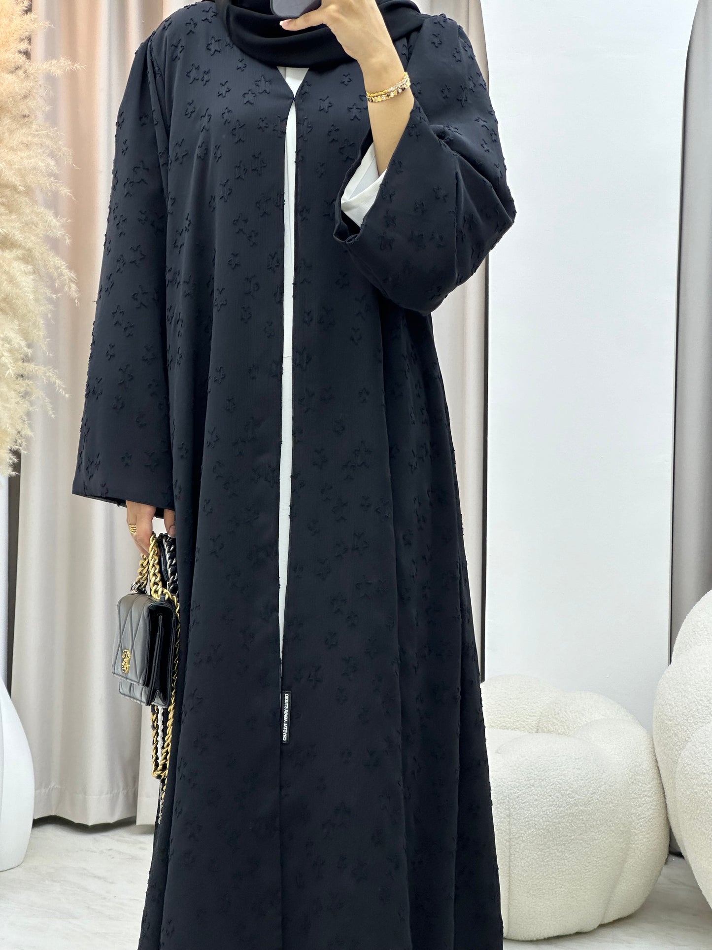 C 0332 Black Abaya