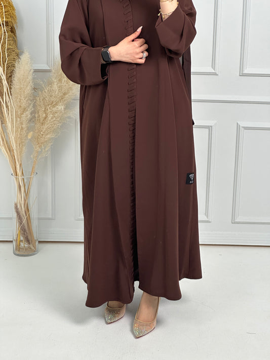 C-Brown-Crepe-Summer-Abaya-Set