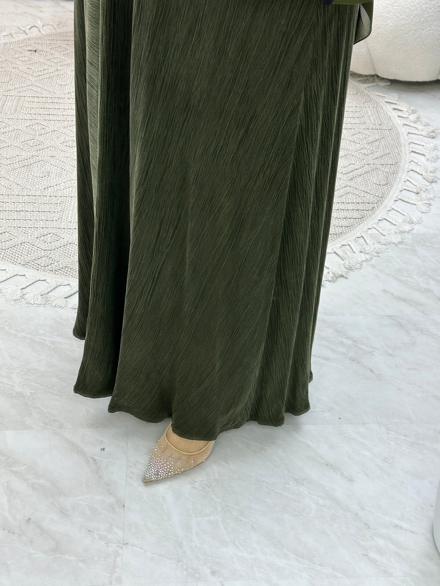 C Turkish Ramadan Green Abaya