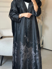 C 0863-01 Rose Gold Coat Abaya