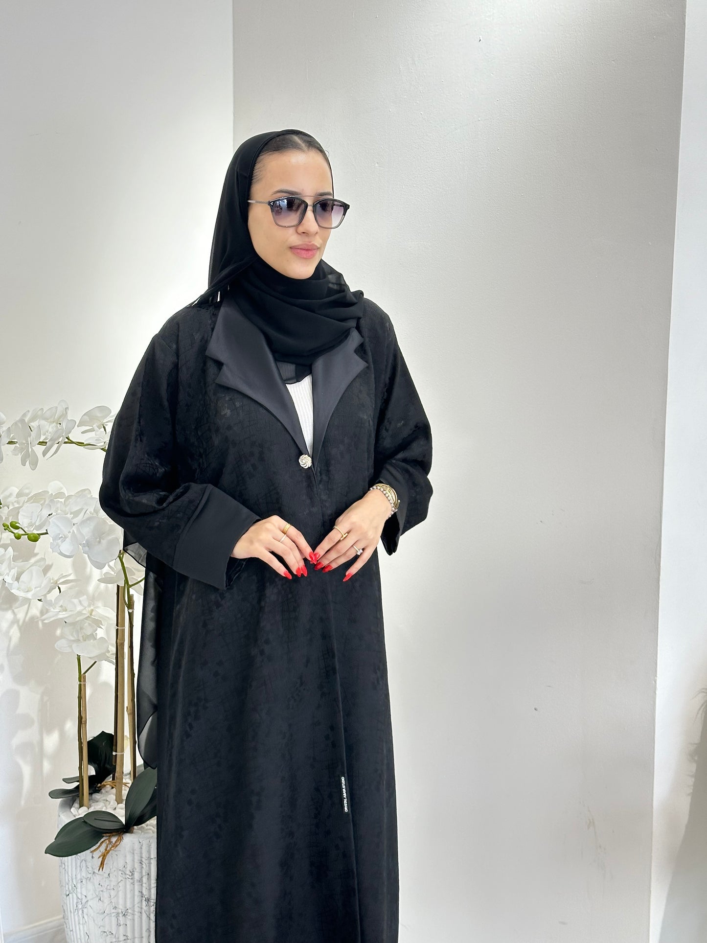 C 0340 Black Abaya