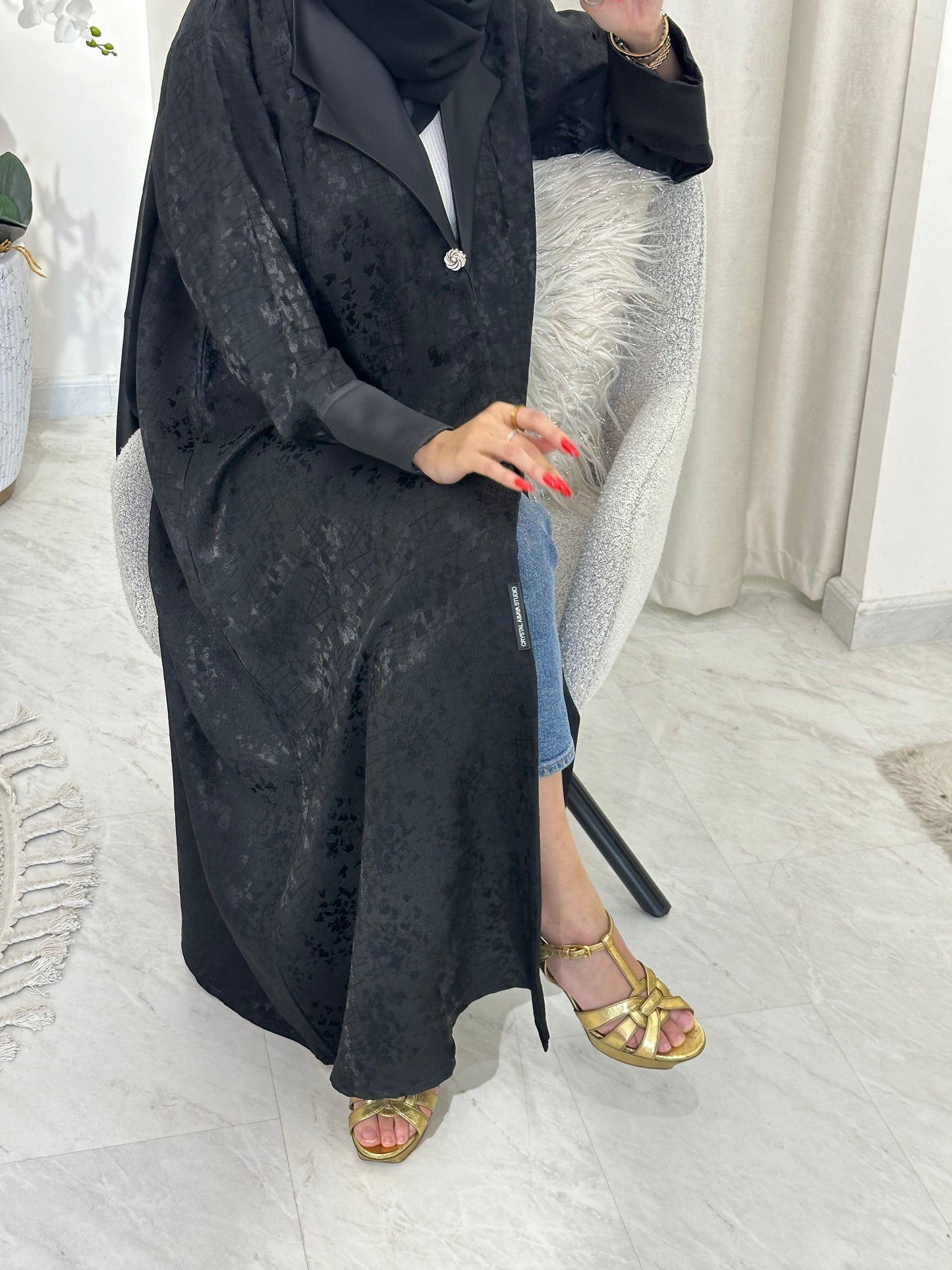 C 0340 Black Abaya