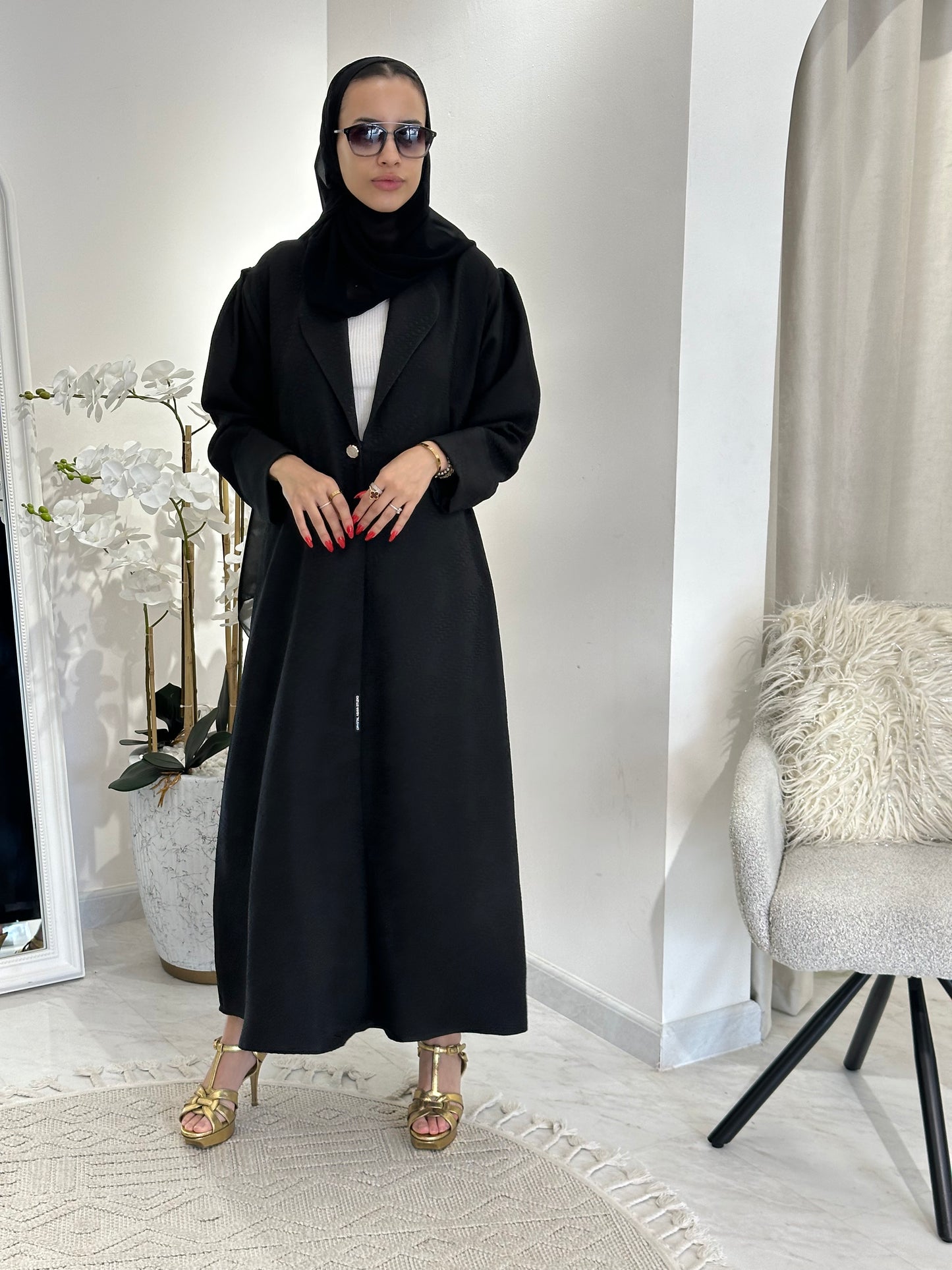 C 0342 Black Abaya