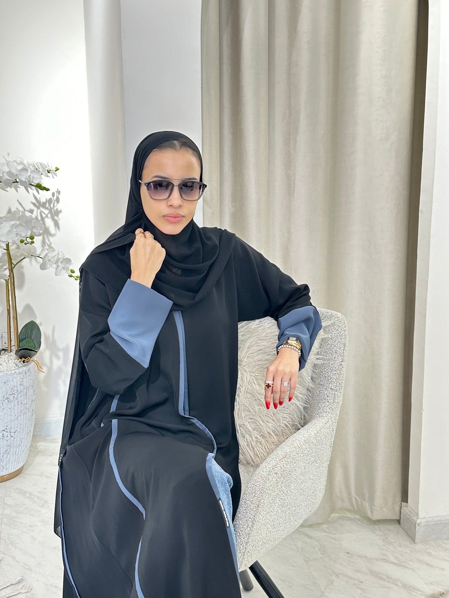 C 0344 Black Abaya