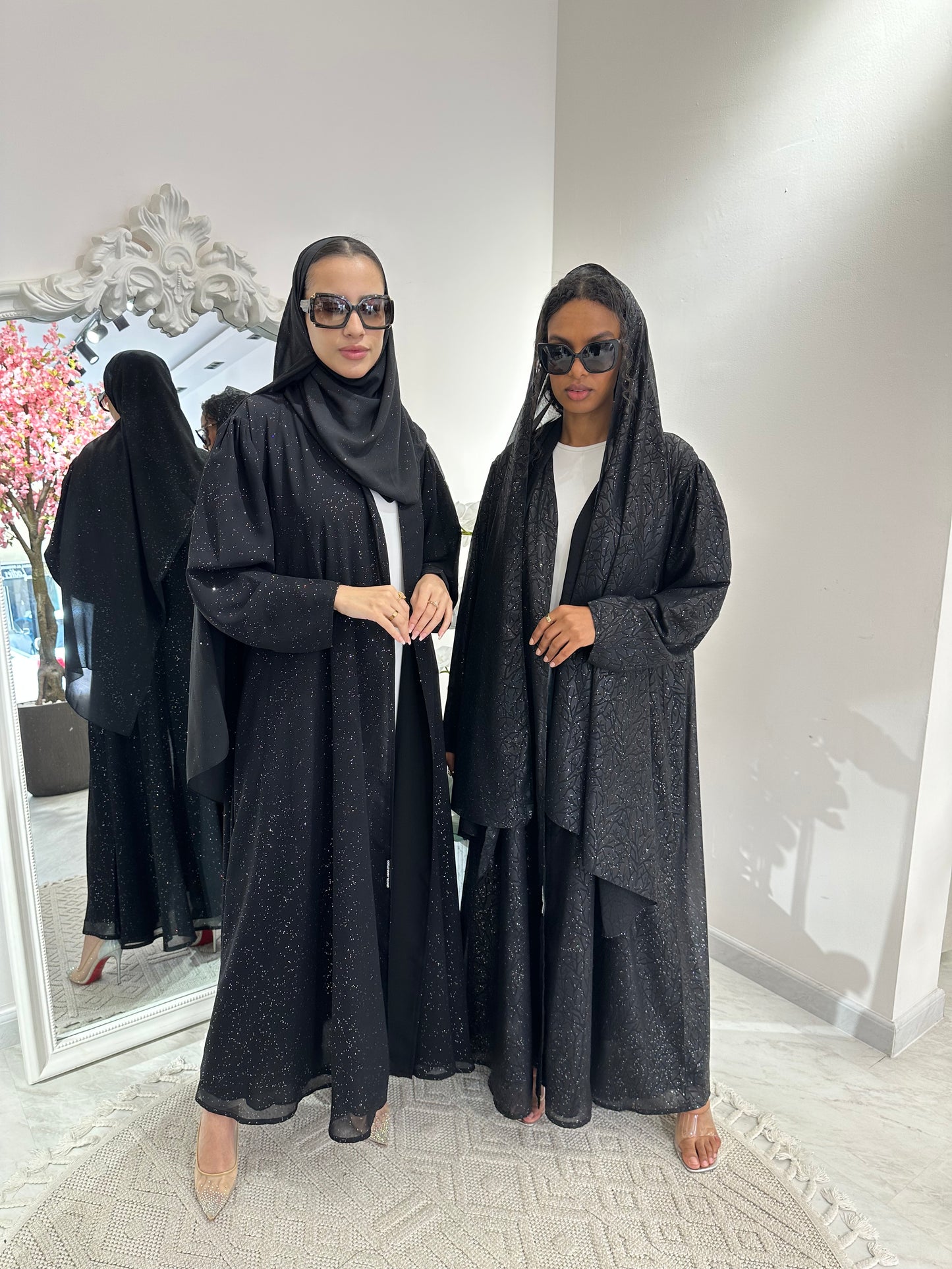 C Black Summer Work Abaya 28