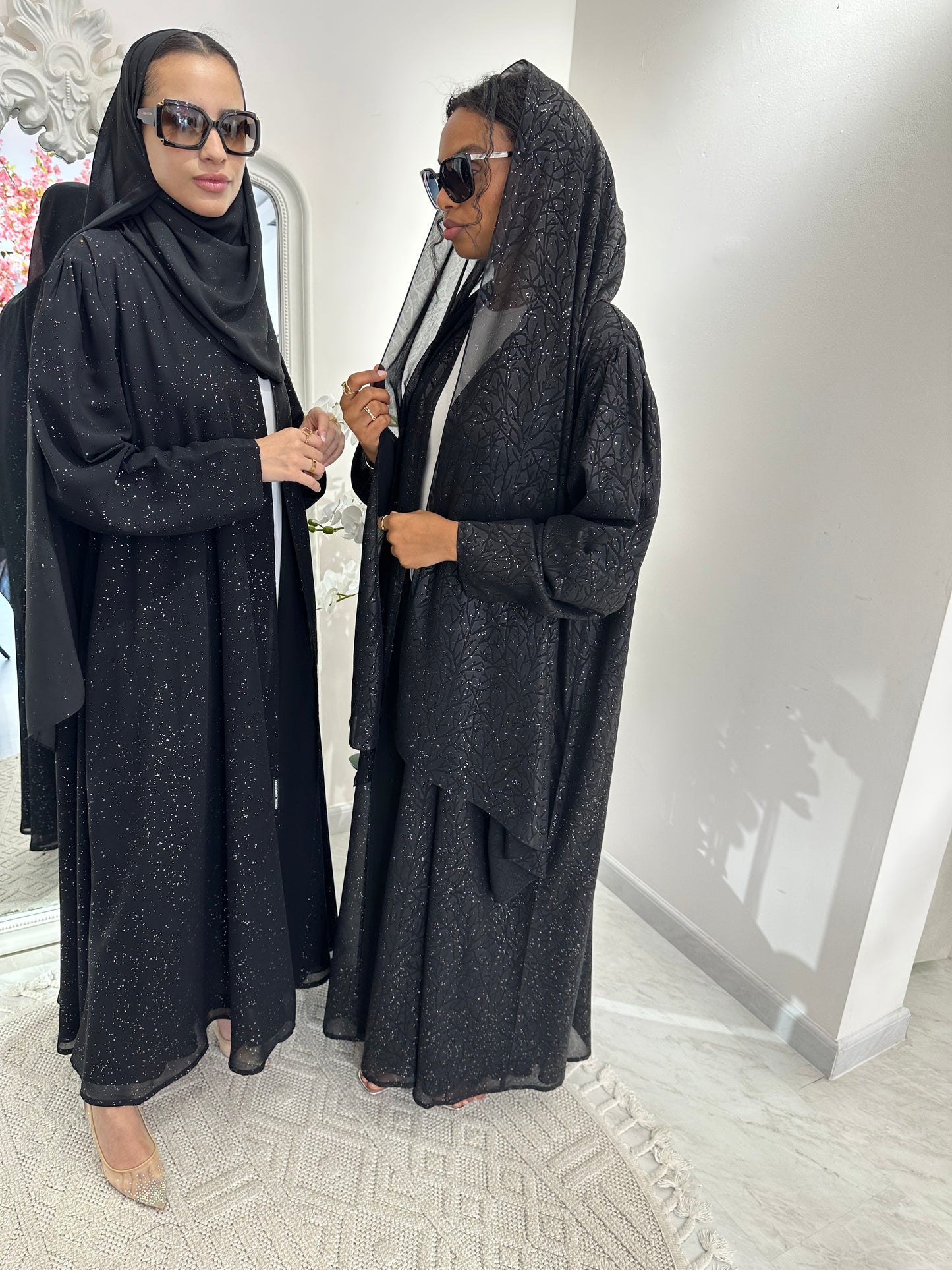 C Black Summer Work Abaya 28