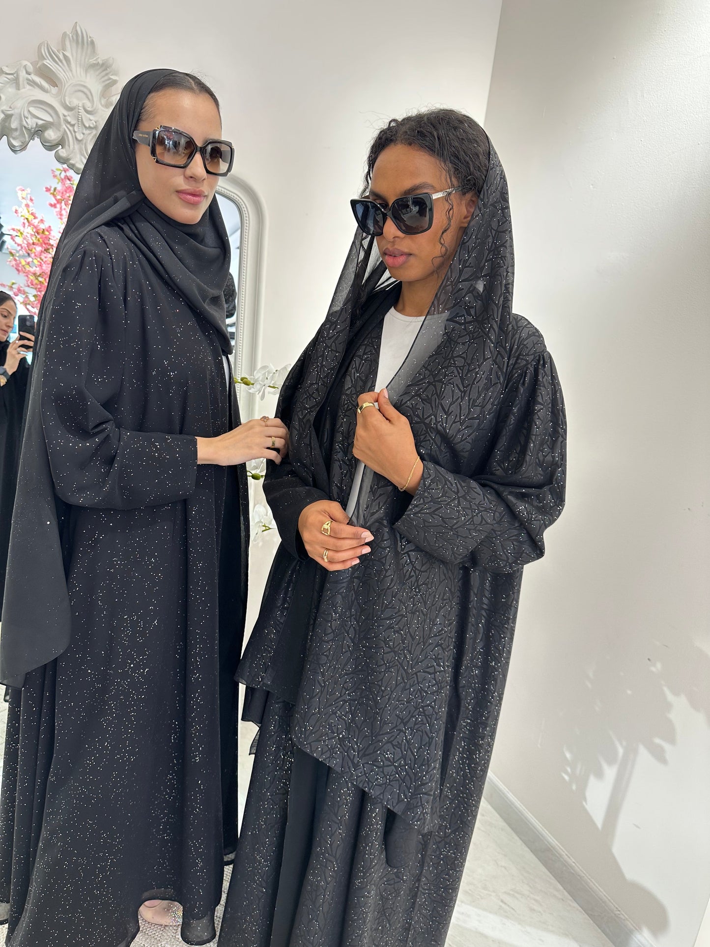 C RTW Black Summer Work Abaya 28