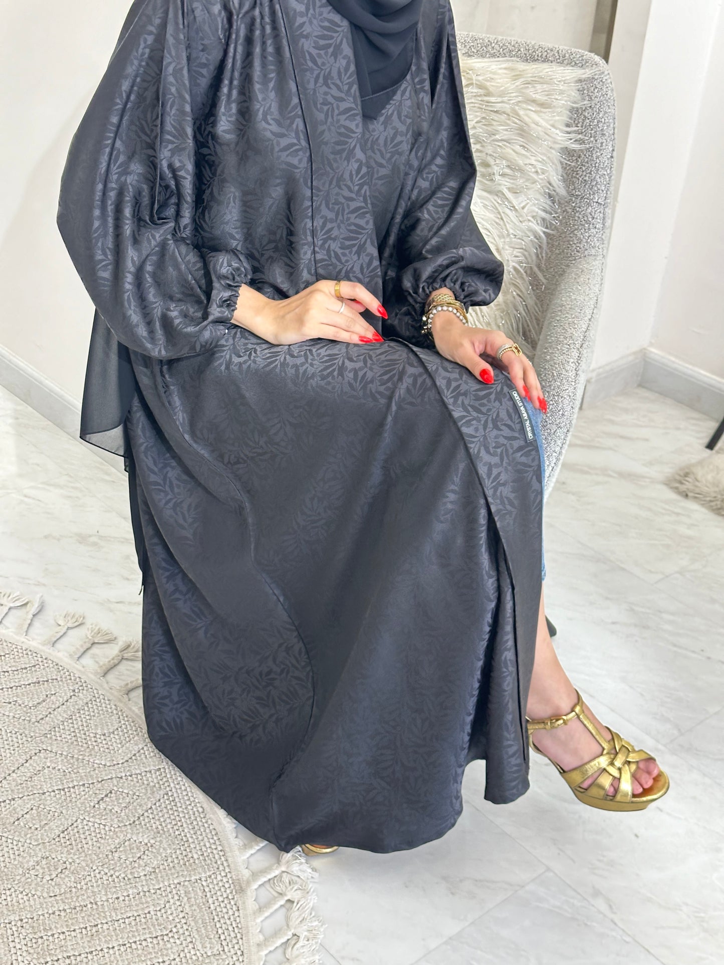 C 0346 Black Abaya